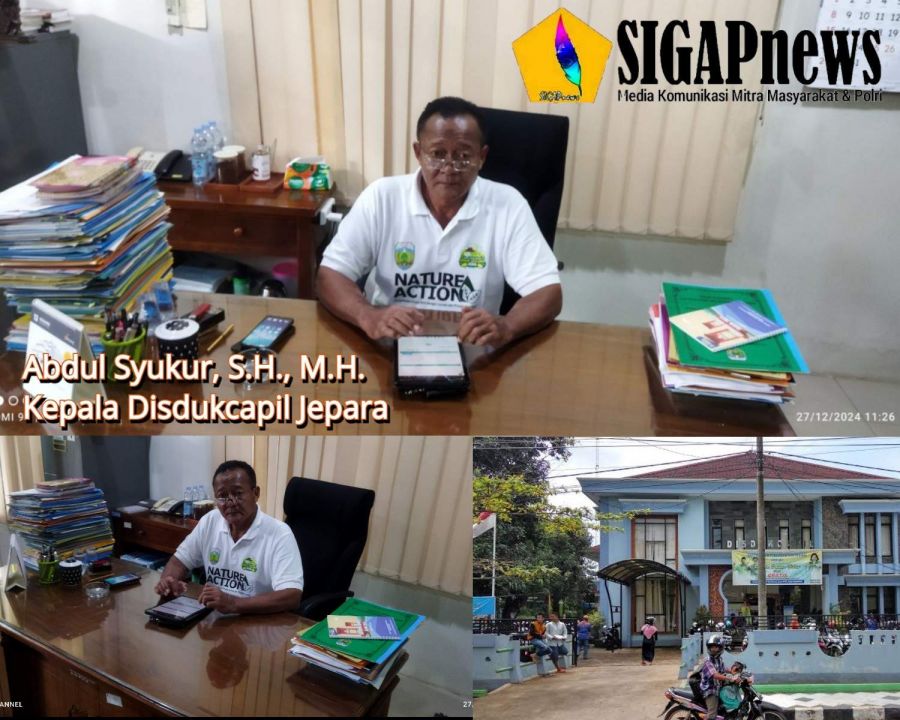Abdul Syukur Berkomitmen Berikan Pelayanan Prima Disdukcapil Jepara kepada Masyarakat