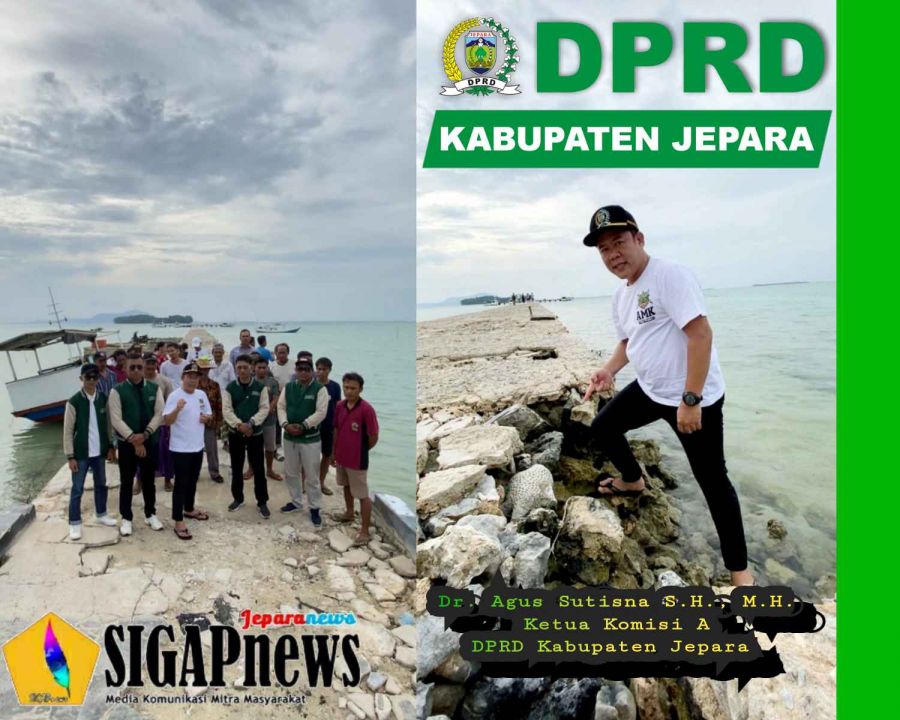 Agus Sutisna Kunjungi Pulau Genting dan Akan Perjuangkan Perbaikan Dermaga yang Mengkhawatirkan 