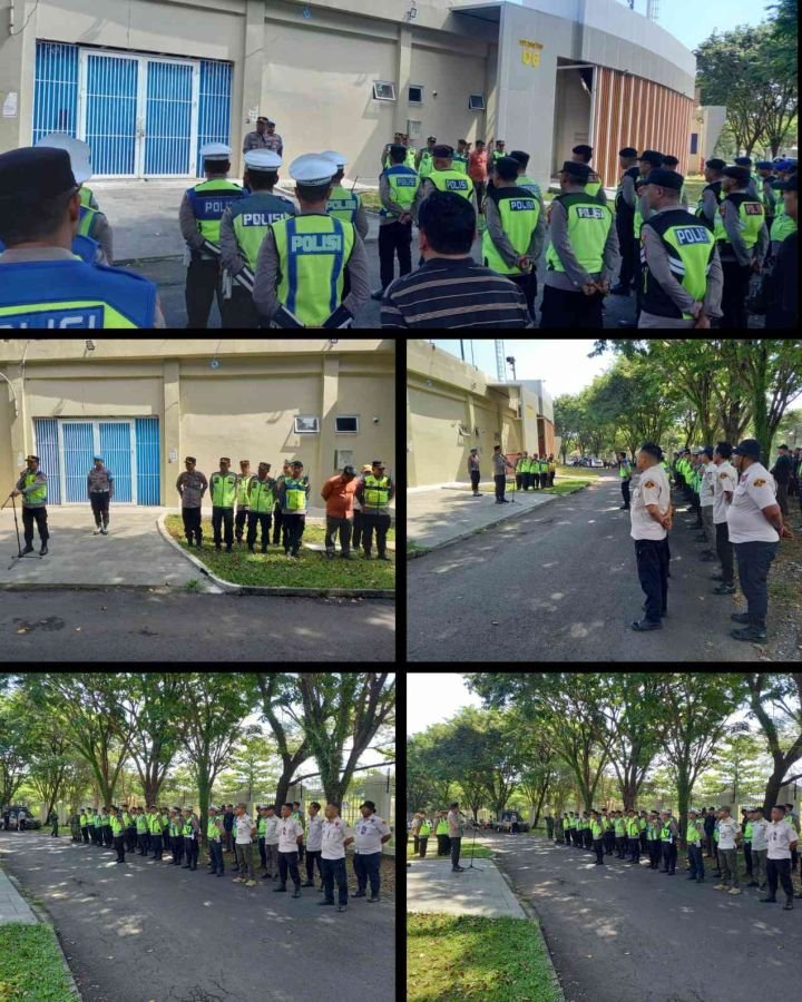 Amankan Laga Persijap vs PSBS Biak, Polres Jepara Kerahkan Ratusan Personel Gabungan