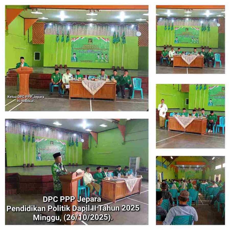 Anggaran Banpol adalah Milik Kader yang Memperjuangkan Legislator PPP Memperoleh Kursi DPRD Jepara