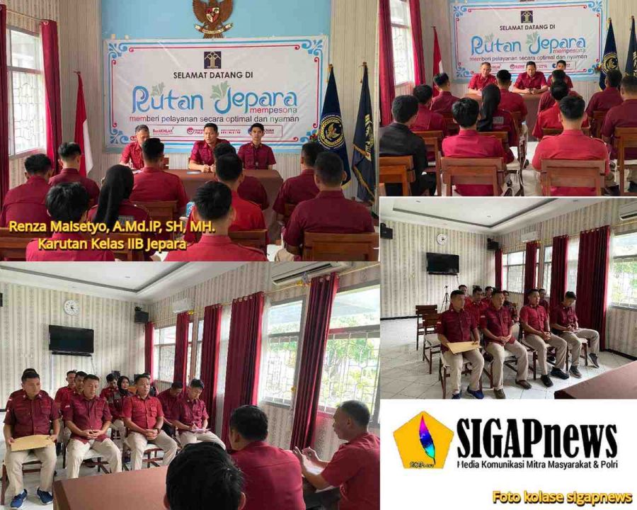 Antisipasi Modus Baru Penyelundupan, Kepala Rutan Jepara Tekankan Waspada Total