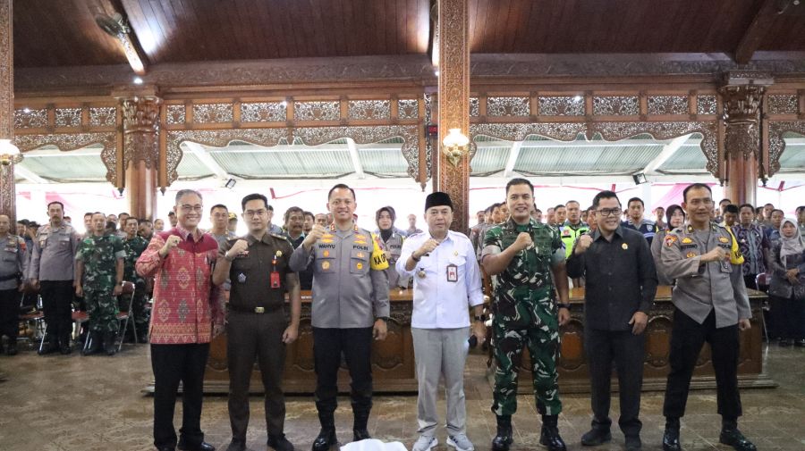 Apel Tiga Pilar di Jepara untuk Perkuat Sinergi Pemerintah Daerah, TNI dan Polri