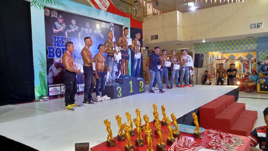 Atlit Body Contest Jepara Ramaikan Kejuaraan Terbuka HUT ke-73 Tahun DPRD Karanganyar