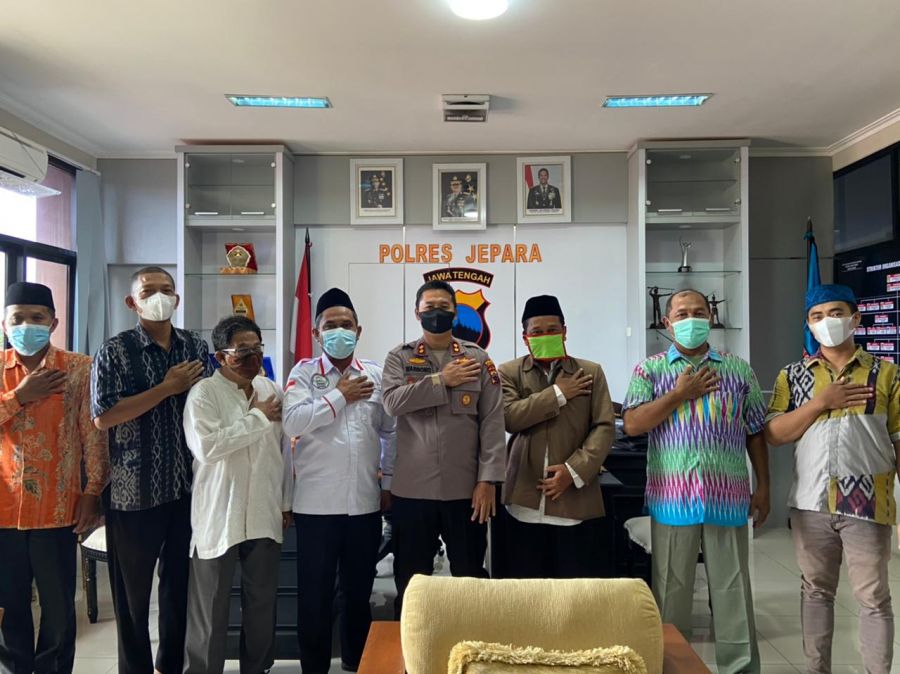 Audiensi Pengurus Petanesia Dengan Kapolres Jepara