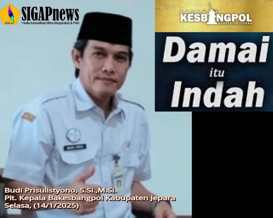 Bakesbangpol Himbau Ormas di Jepara Tetap Guyup Rukun dan Jaga Persaudaraan