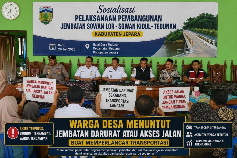 Bangun Jembatan Darurat Selama Proyek Berlangsung