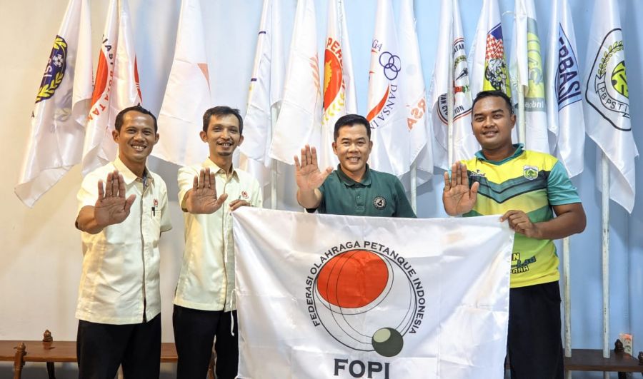 Baru 2 Minggu FOPI Jepara Terbentuk, Atlet Petanque Jepara Raih Prestasi Gemilang