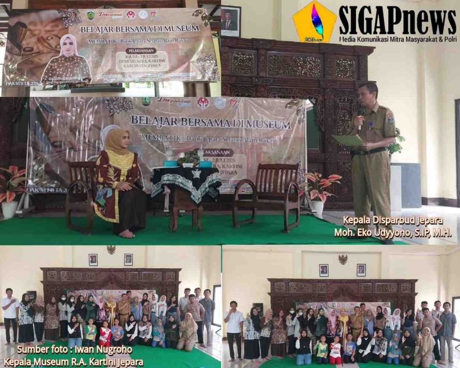Belajar Bersama di Museum Kartini: Batik Jepara Selaras Alam Raya