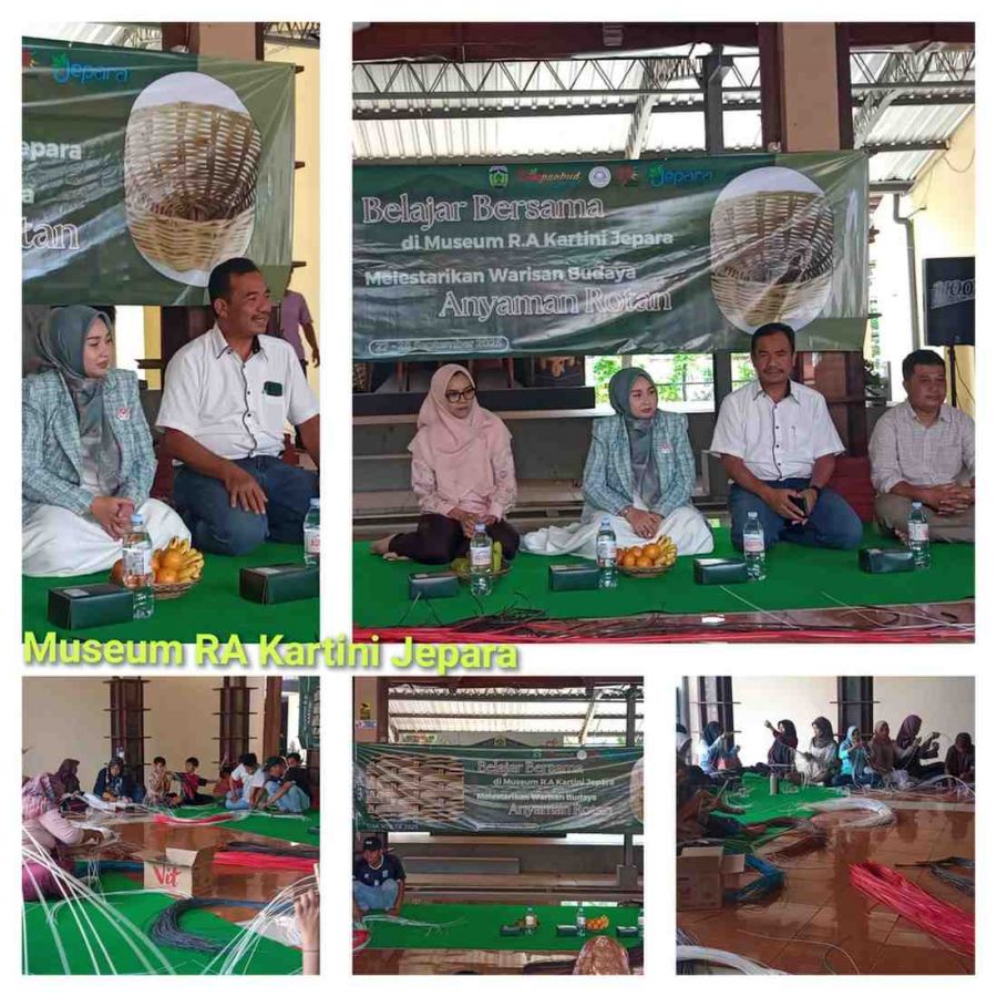 Belajar Bersama Melestarikan dan Merawat Warisan Seni Kerajinan Anyaman Khas Jepara