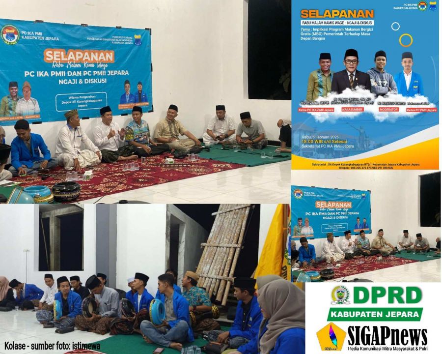 Bersama PC IKA PMII, Ketua DPRD Jepara Bedah Implikasi Program MBG