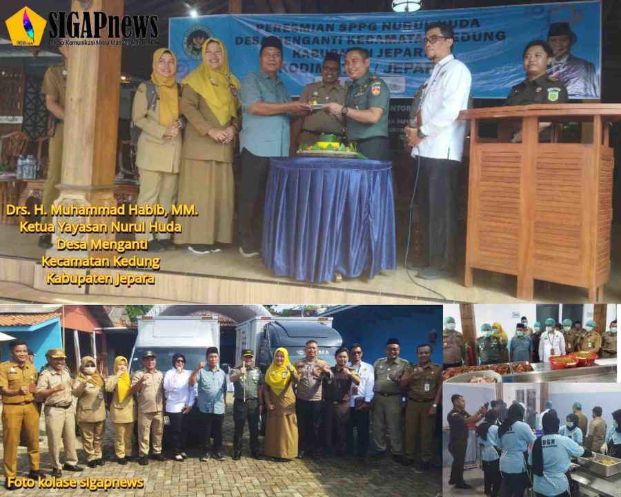 Bupati Jepara Dukung Program MBG di SPPG Nurul Huda Menganti