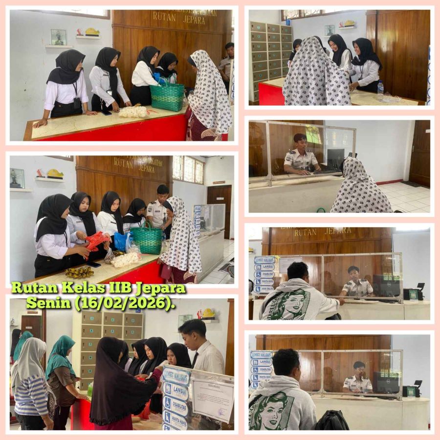 Cuti Bersama Imlek, Rutan Jepara Tetap Prima Layani Keluarga Warga Binaan