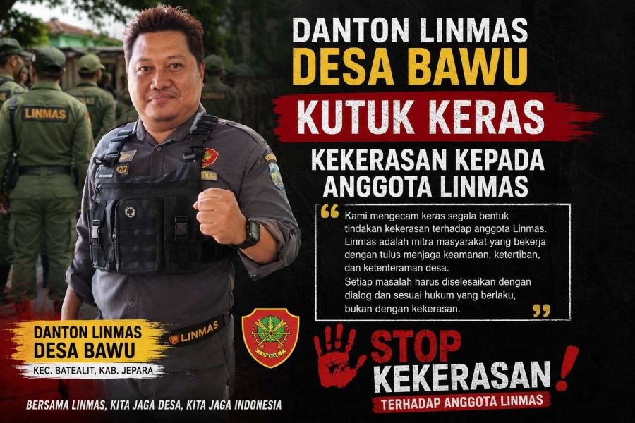 Danton Linmas Desa Bawu Mengutuk Keras Pengeroyokan Anggota Linmas Desa Gemulung