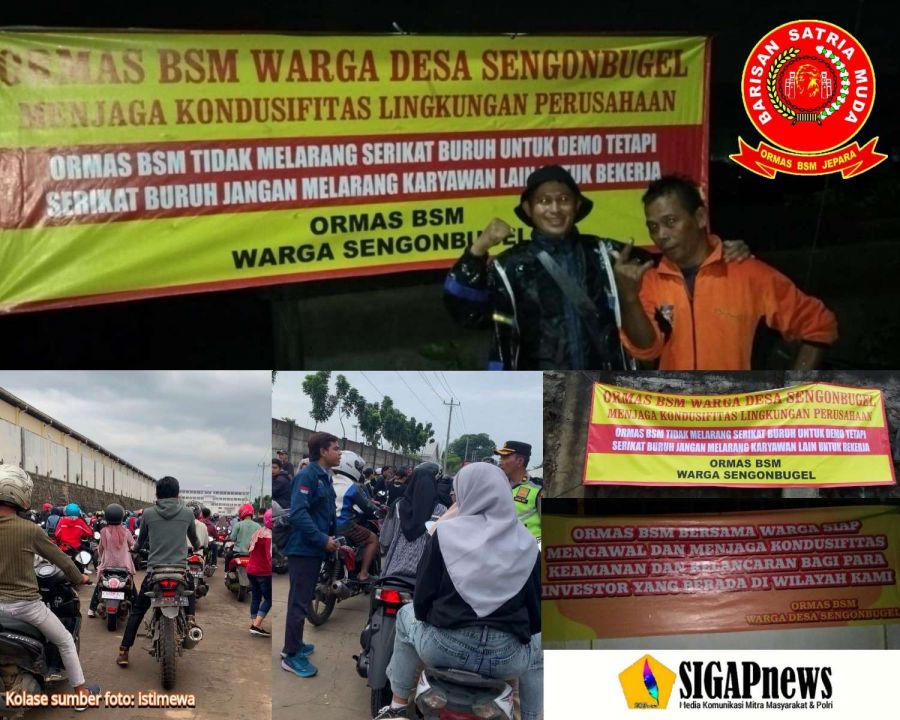 Ormas BSM: Demo Silahkan Tapi Jangan Menghalangi Pekerja Lainnya dan Mengganggu Kepentingan Umum
