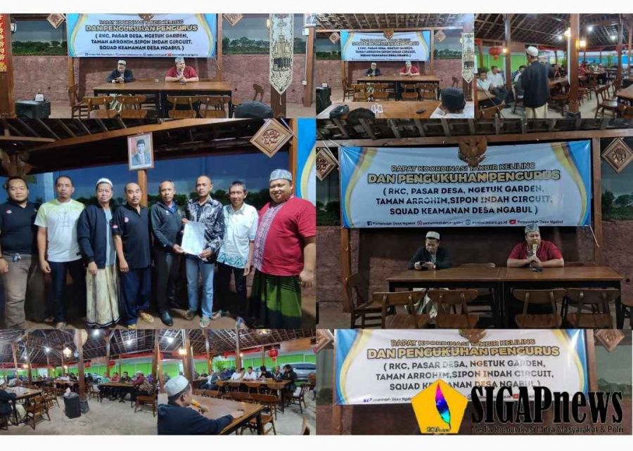 Desa Ngabul Gelar Rapat Koordinasi Takbir Keliling