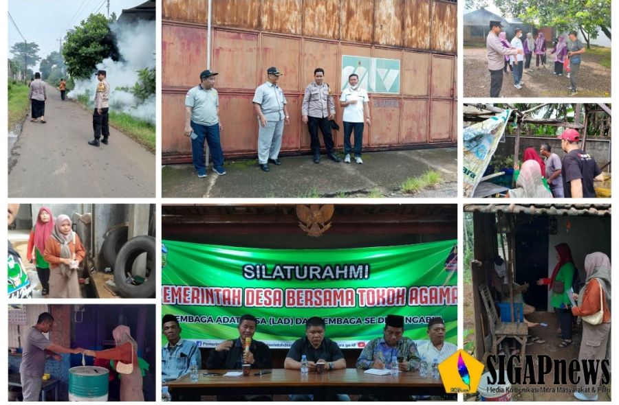 Desa Ngabul Giat Pemberantasan Sarang Nyamuk Penyakit DBD Bersama Kader Kesehatan