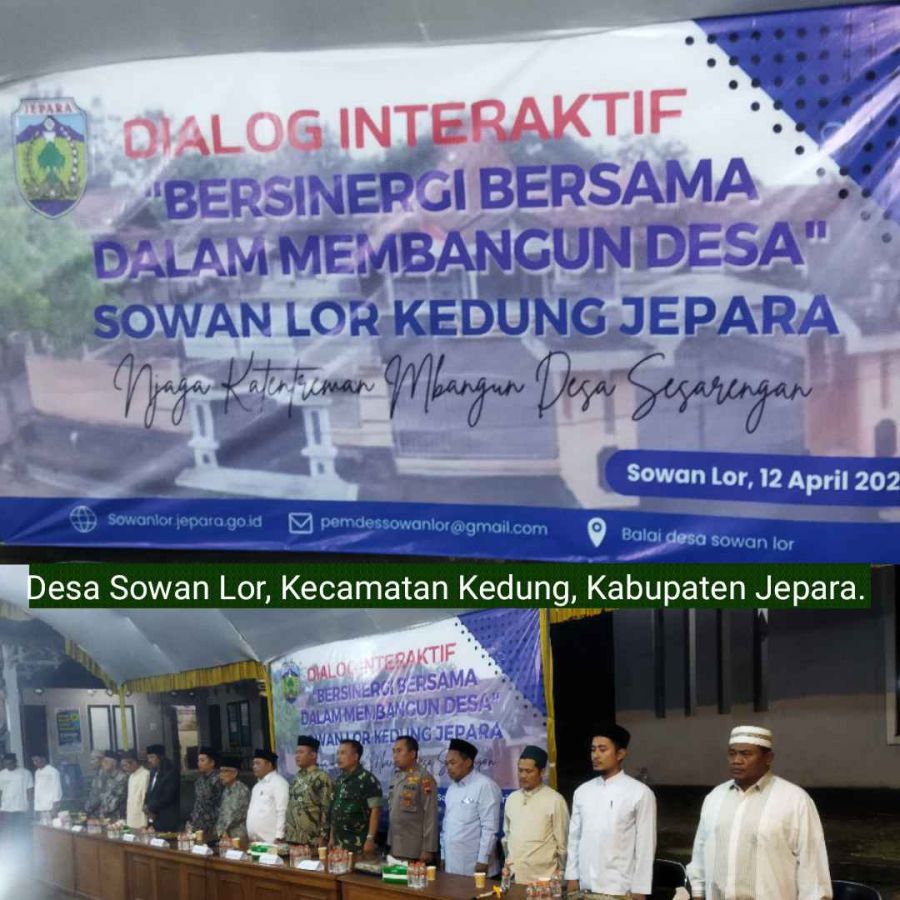 Desa Sowan Lor Gelar Dialog Interaktif