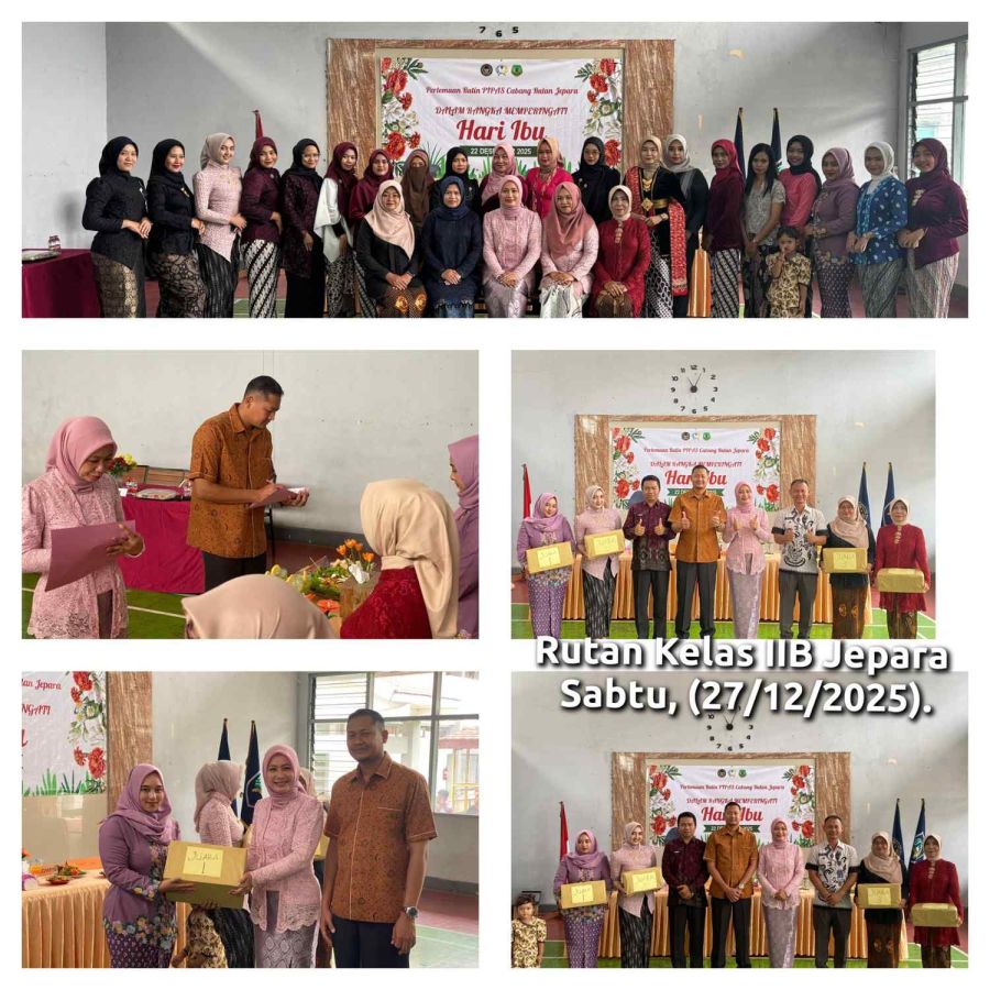 Dharma Wanita Rutan Jepara Peringati Hari Ibu