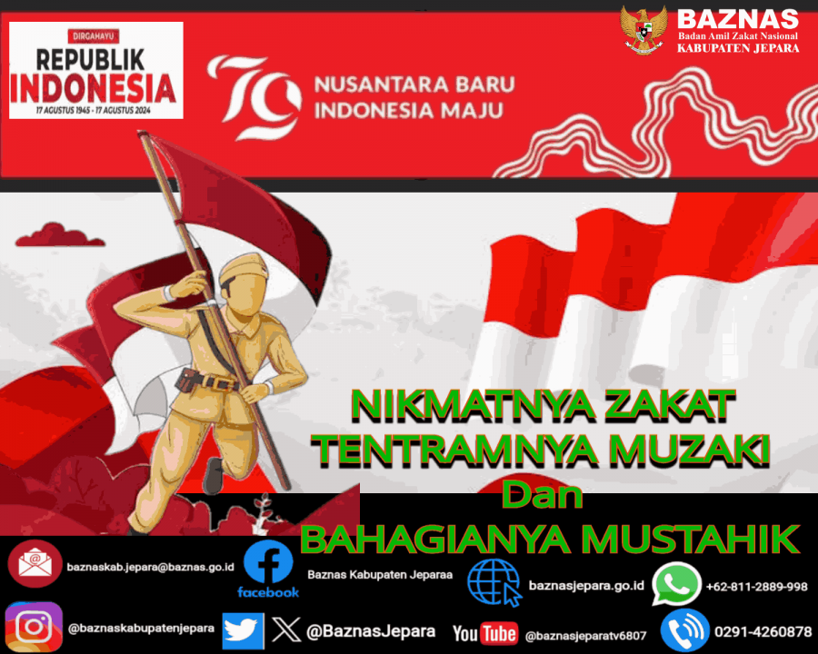 Baznas Kabupaten Jepara Dirgahayu HUT RI ke-79
