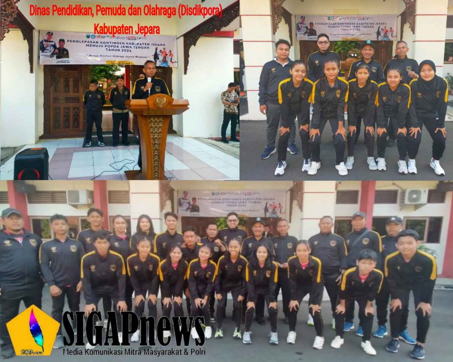 Disdikpora Jepara Kirim Kontingen Atlit ke Pekan Olahraga Pelajar Daerah (Popda) Jateng 2024