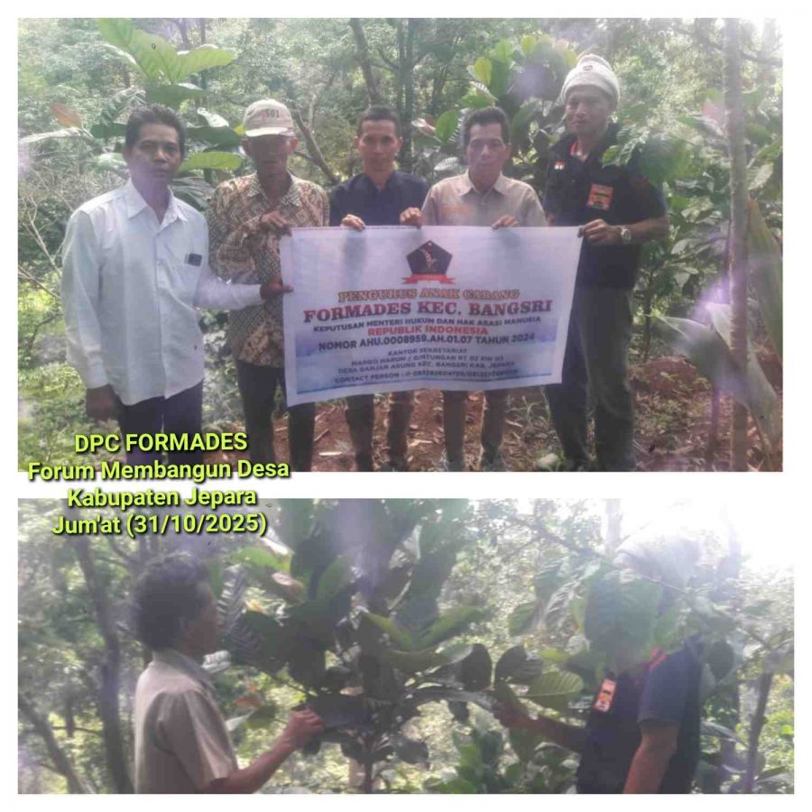 DPC FORMADES Jepara Giat Pendampingan Gapoktan di Desa Papasan dan Banjaragung