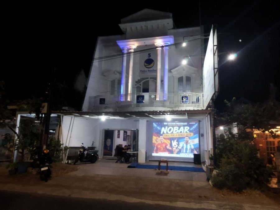 DPD NasDem Jepara Gelar Nobar Final Piala Dunia 2026 Spanyol vs Argentina