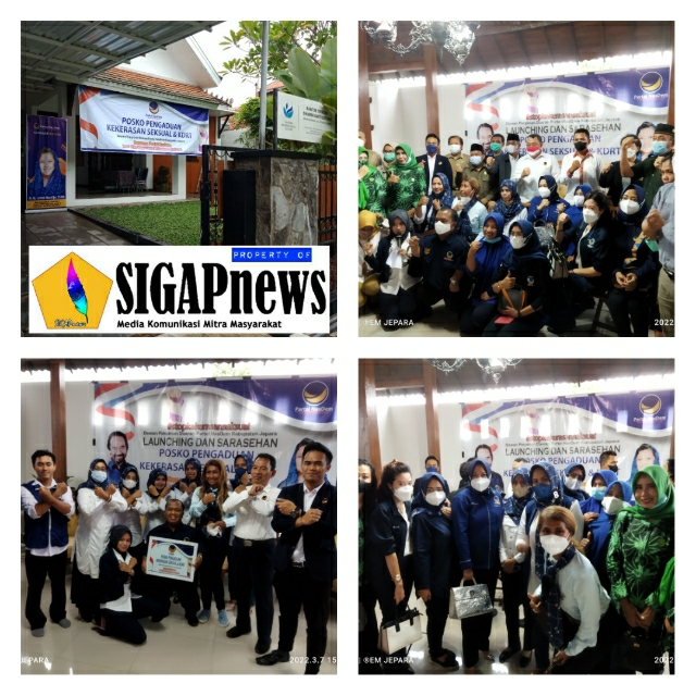 DPD Partai NasDem Jepara Bentuk Posko Pengaduan KDRT dan KS