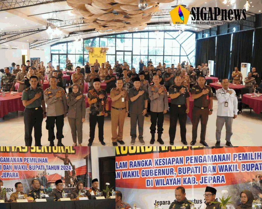 Dr. H. Agus Sutisna Ketua Sementara DPRD Jepara Hadiri Rakor Lintas Sektoral Pilkada 2024