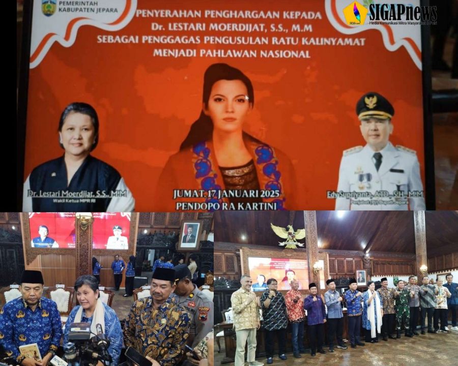 Dr. Lestari Moerdijat Terima Penghargaan dari Pemkab Jepara