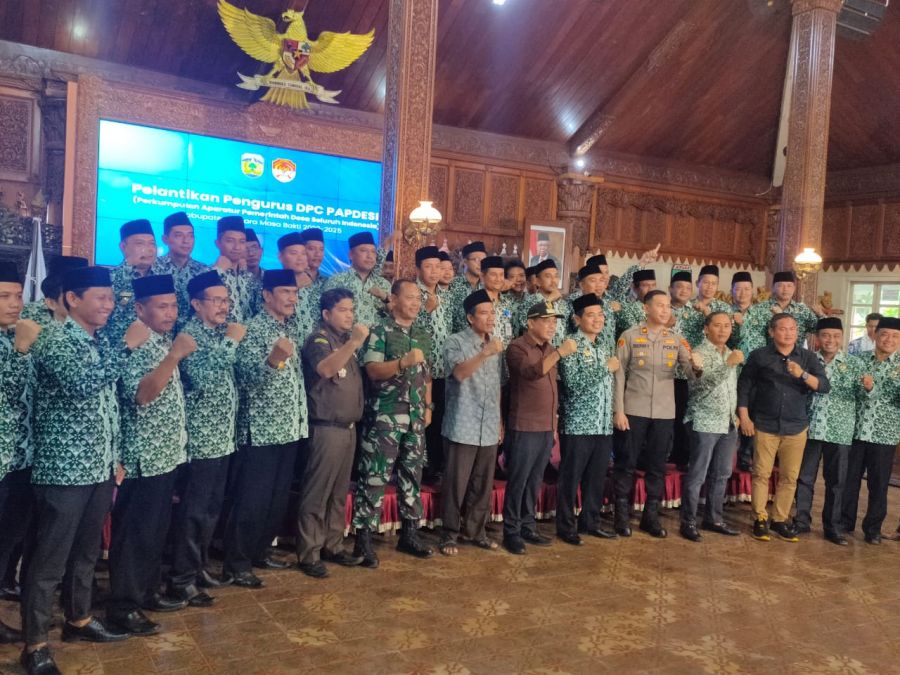 Edy Khumaidi Muhtar Petinggi Desa Daren Ketua DPC Papdesi Jepara Periode 2022 - 2025