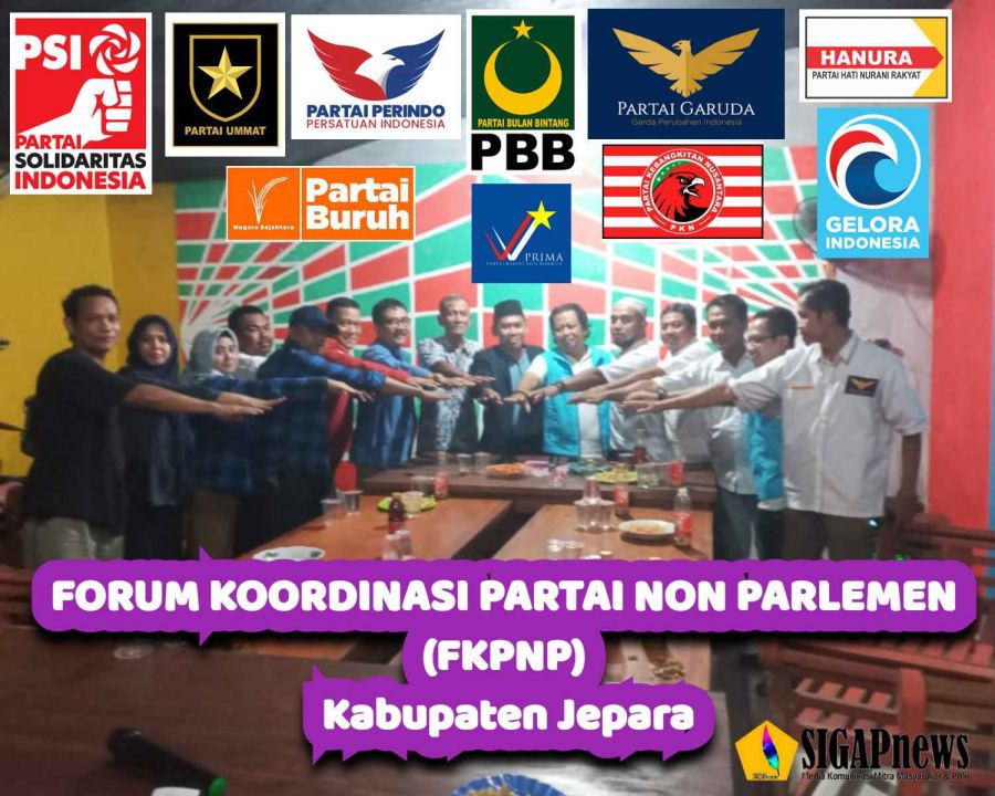 Forum Koordinasi Partai Non Parlemen (FKPNP) Siap Ramaikan Pilkada Jepara 2024