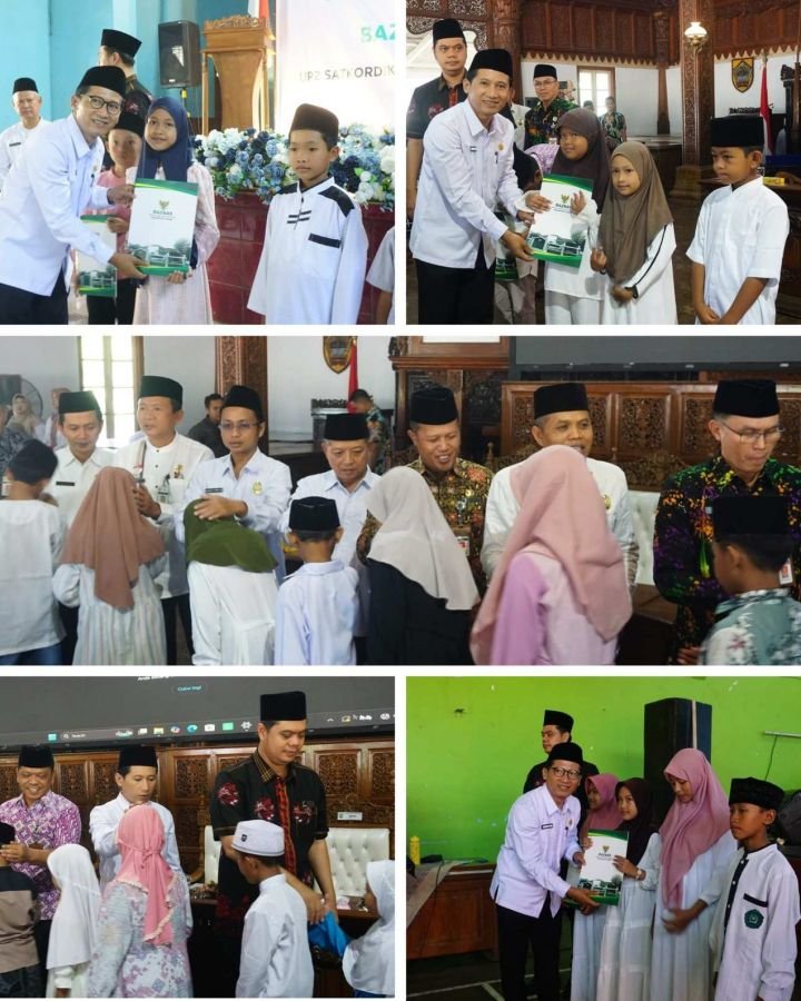 Gebyar Muharam, BAZNAS Bersama Pemkab dan Satkordikcam Santuni 827 Yatim di 3 Lokasi