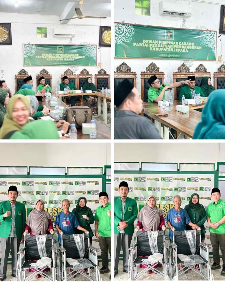 Giat Sosial Berikan Bantuan Kursi Roda