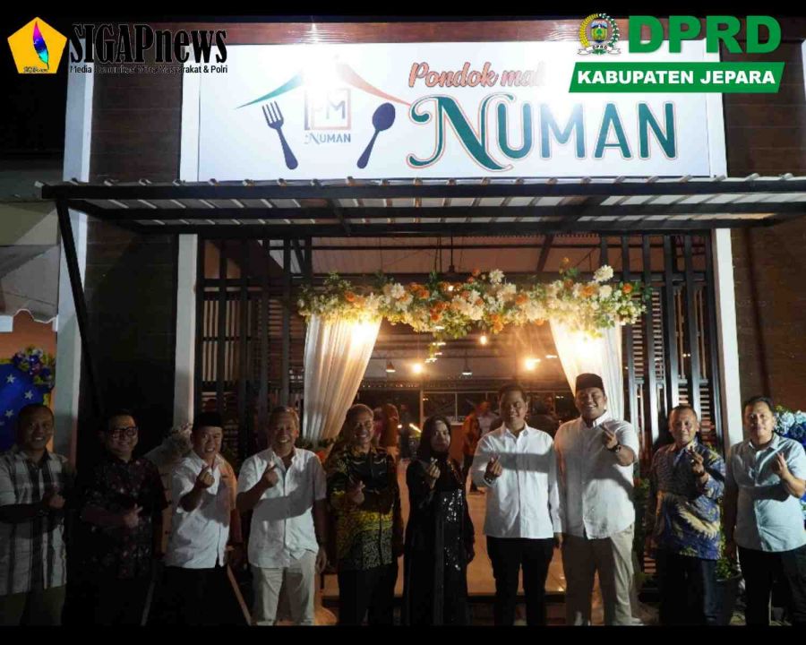 Hadiri Grand Opening Pondok Makan NUMAN, Ketua DPRD : Menunya Bikin Numan