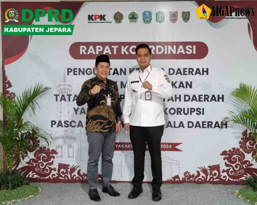 Hadiri Rakor Penguatan Kepala Daerah bersama KPK di JEC Yogyakarta