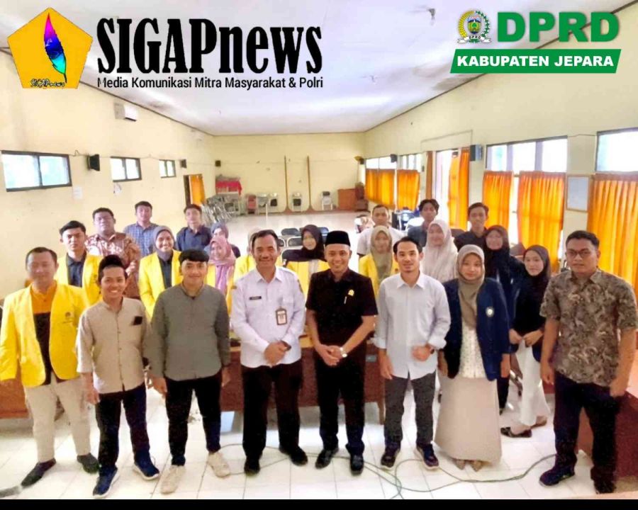 Imam Subhi Wakil Ketua Komisi C DPRD Hadiri Acara Bersama Jepara Muda Progresif di Disdikpora Jepara