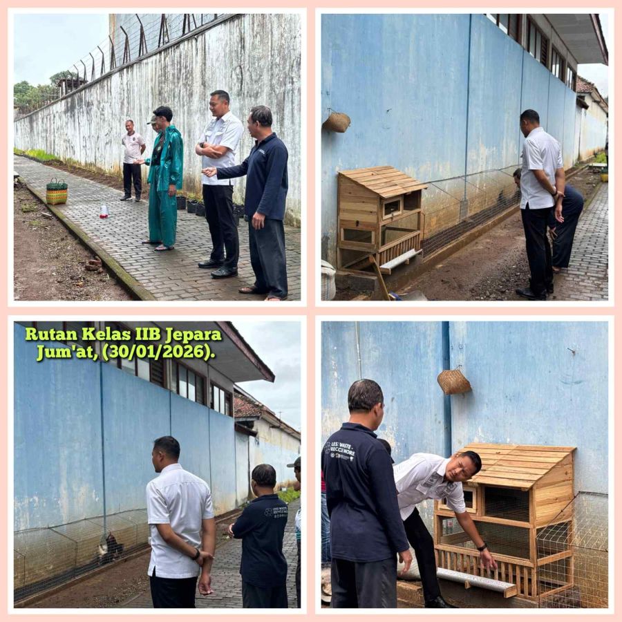Inovasi Ketahanan Pangan, Rutan Jepara Kembangkan Program Ternak Ayam Mandiri