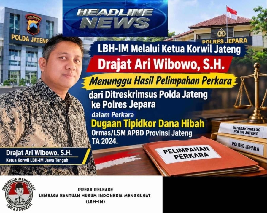 Kami Menunggu Hasil Pelimpahan Perkara Dugaan Tipidkor Dana Hibah