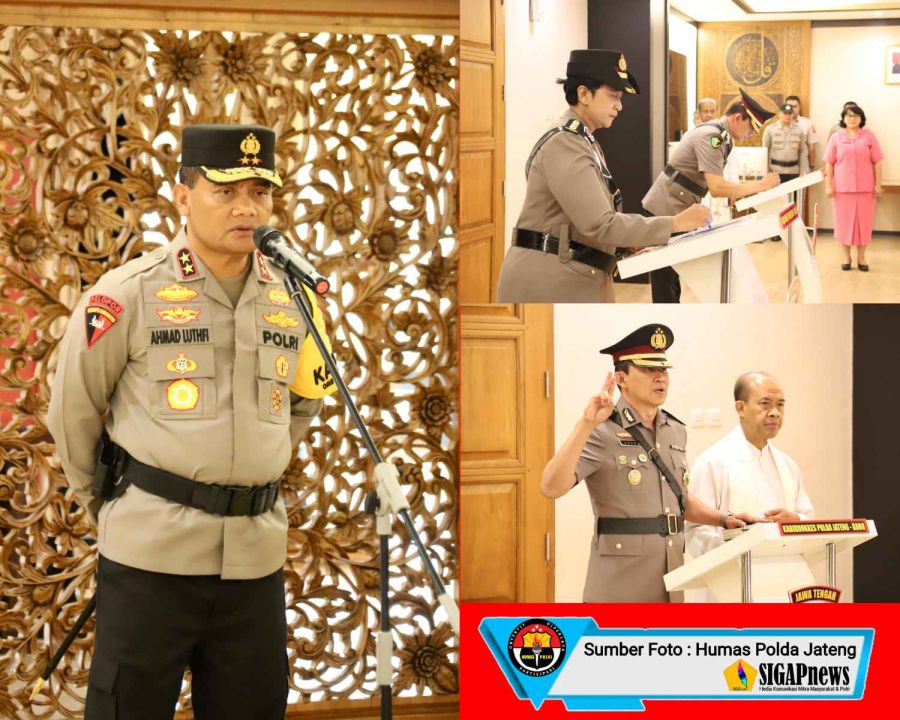 Kapolda Jateng Pimpin Sertijab Kabiddokkes Polda Jateng
