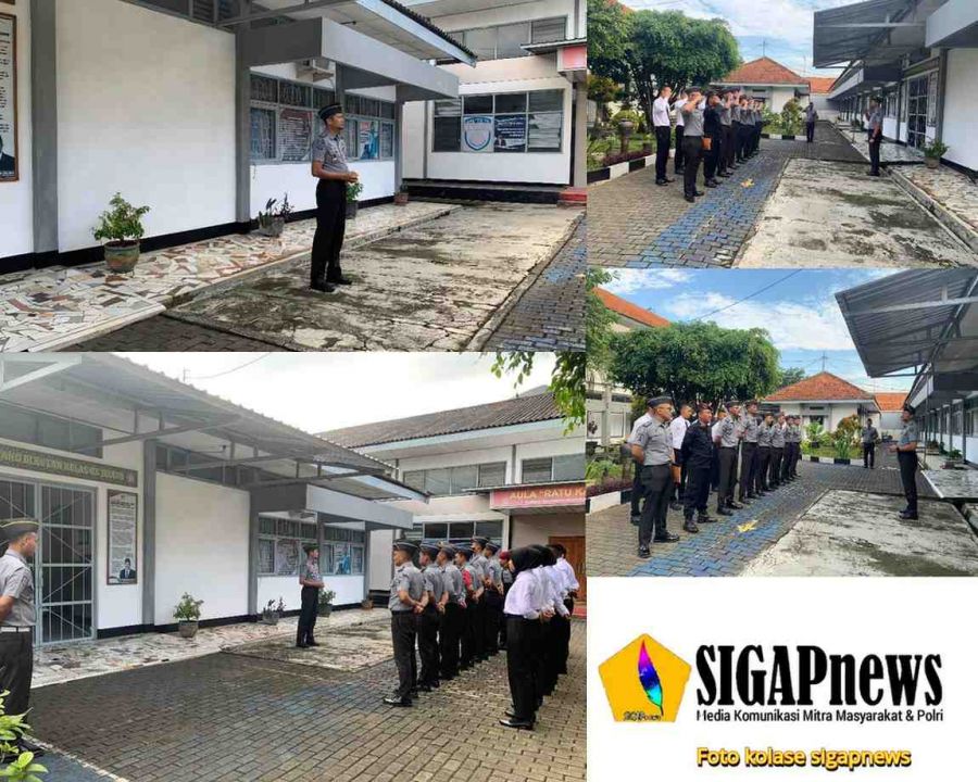 Kepala Rutan Pimpin Apel Pagi Keamanan dan Staf, Tekankan Pentingnya Keamanan dan Pelayanan Prima