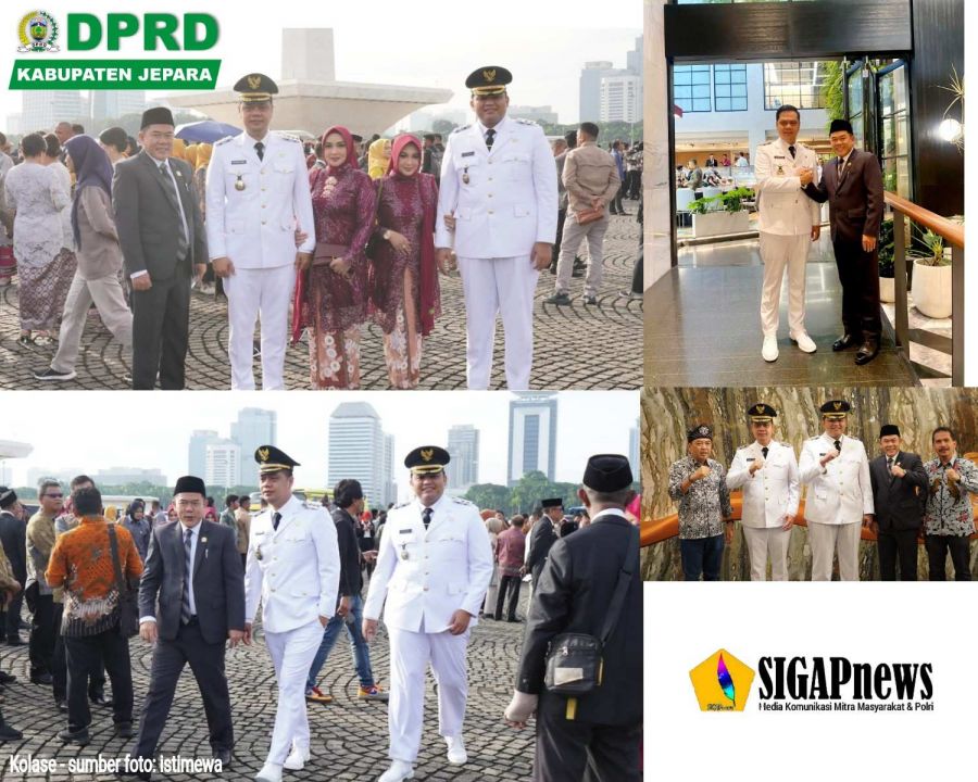 Ketua DPRD Hadiri Pelantikan Bupati dan Wakil Bupati Jepara di Istana Kepresidenan Jakarta
