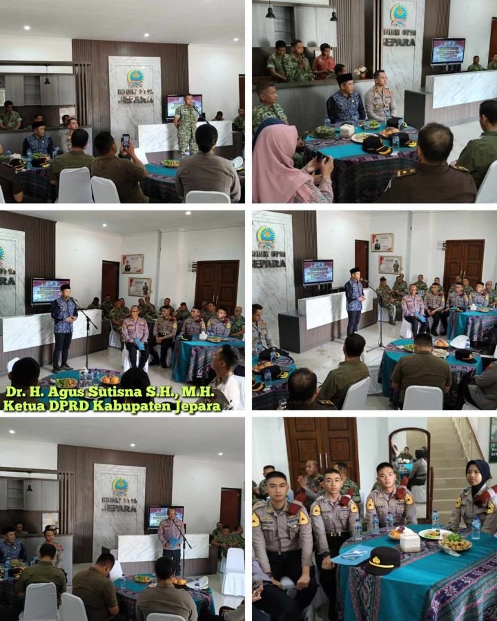 Ketua DPRD Jepara Agus Sutisna Titipkan Pesan: Taruna Akpol Jadi Inspirasi Siswa Sekolah Rakyat