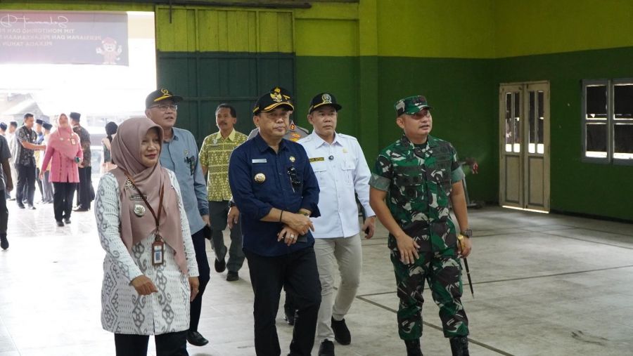 Ketua DPRD Jepara Bersama Forkopimda Sidak Kesiapan Pilkada 2024