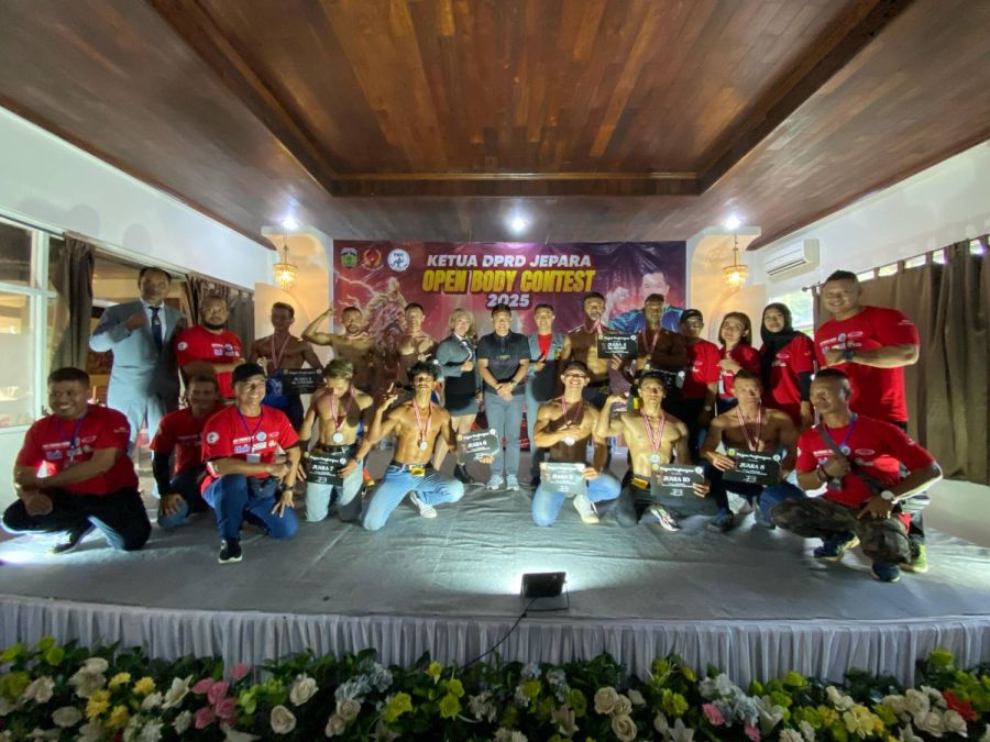 Ketua DPRD Jepara Fasilitasi Penyelenggaraan Open Body Contest Cup 2025 