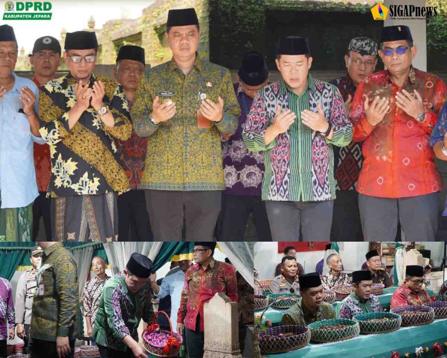 Ketua DPRD Jepara Ikuti Tradisi Ziarah Makam  Leluhur Jelang Hari Jadi Kabupaten Jepara ke-476