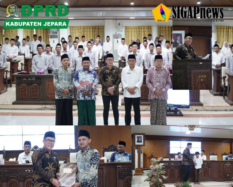 Ketua DPRD Jepara Lepas Ratusan Santri untuk Safari Dakwah Ramadhan di Jepara
