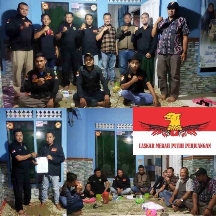 Khambali Ketua Marcab LMPP Jepara Serahkan SK MAC LMPP Kecamatan Batealit