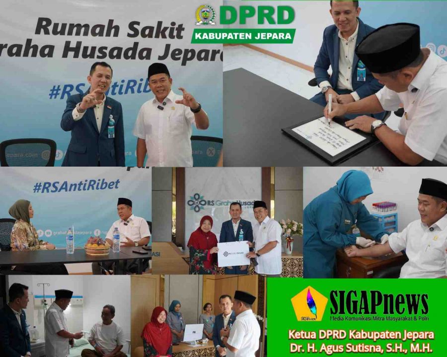 Kunjungi RS Graha Husada, Ketua DPRD Jepara Apresiasi Pelayanan Ramah dan Inovasinya