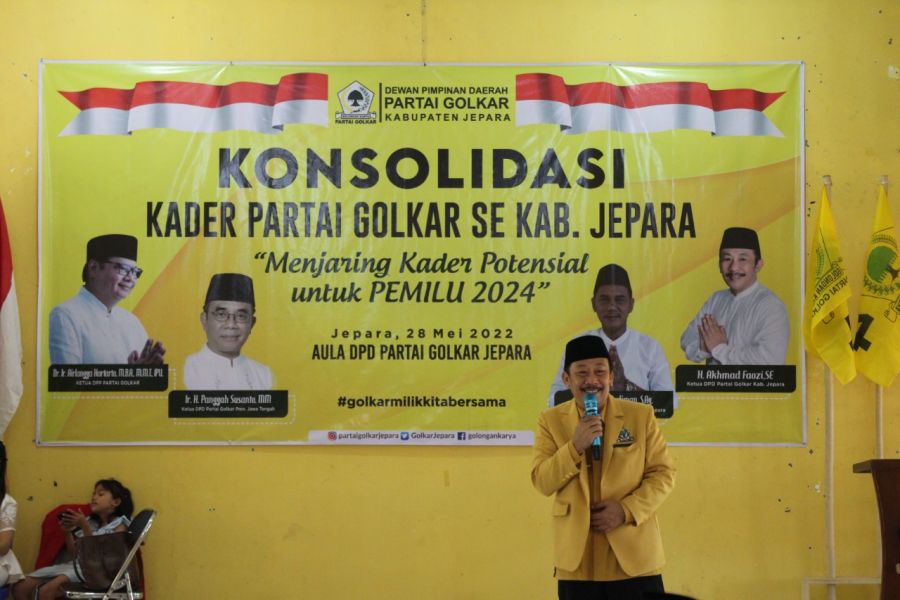 Pemantapan dan Konsolidasi Kader Partai Golkar se-Kabupaten Jepara Jelang Pemilu 2024