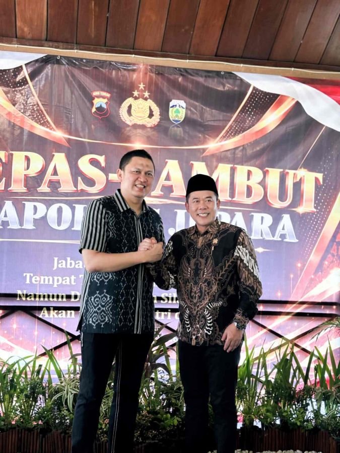 Lepas Sambut Kapolres Jepara, Ketua DPRD Apresiasi Pengabdian dan Doakan Tugas Baru